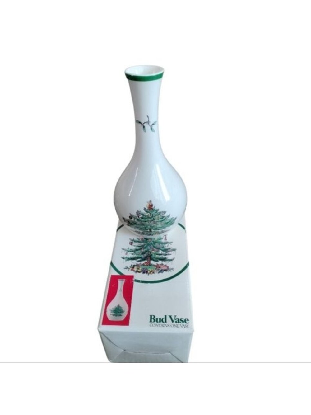Spode Christmas Tree Bud Vase